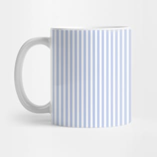 Alice Blue Pinstripe in an English Country Garden Mug